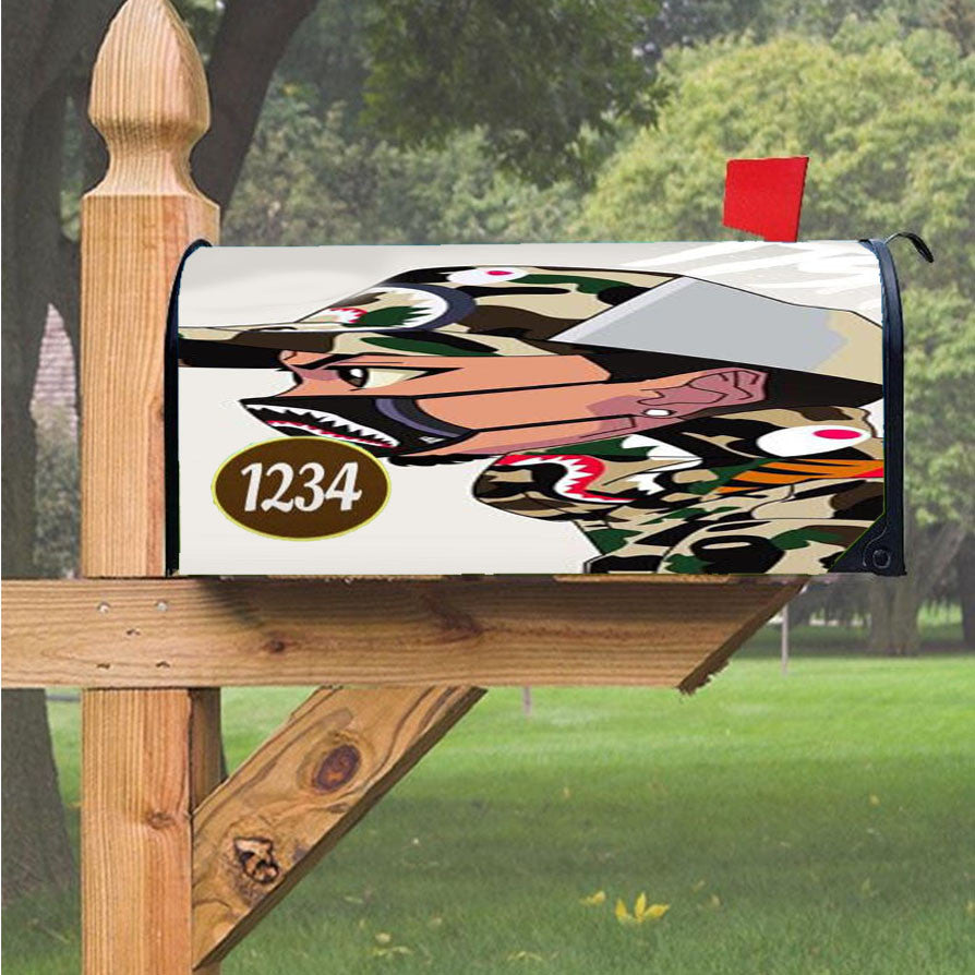 Wu Tang Clan Rap Hip Hop Music Collages Magnetic Mailbox Cover 18" X 21" Outdoor Decor