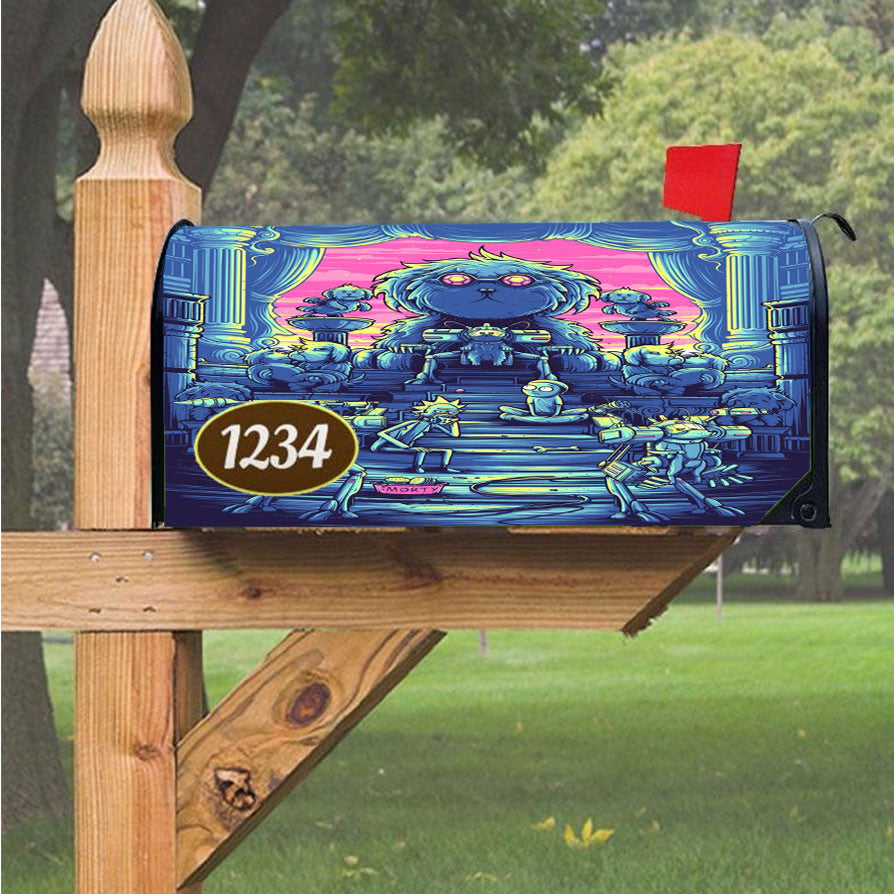 Wu Tang Clan Rap Hip Hop Music Collages Magnetic Mailbox Cover 18" X 21" Outdoor Decor