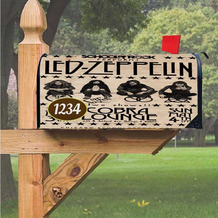Wu Tang Clan Rap Hip Hop Music Collages Magnetic Mailbox Cover 18" X 21" Outdoor Decor