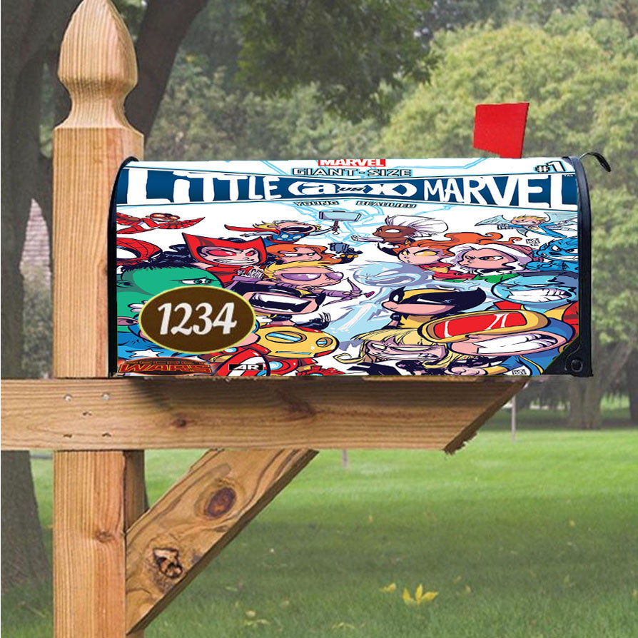 Wu Tang Clan Rap Hip Hop Music Collages Magnetic Mailbox Cover 18" X 21" Outdoor Decor