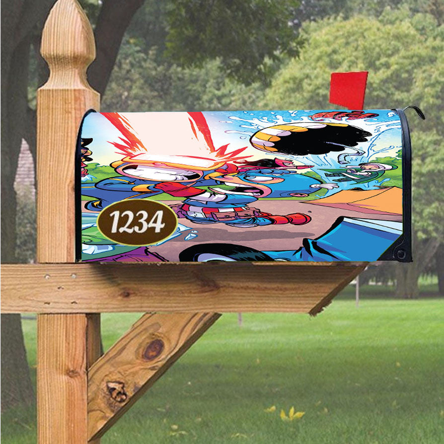 Wu Tang Clan Rap Hip Hop Music Collages Magnetic Mailbox Cover 18" X 21" Outdoor Decor