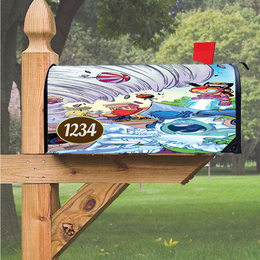 Wu Tang Clan Rap Hip Hop Music Collages Magnetic Mailbox Cover 18" X 21" Outdoor Decor