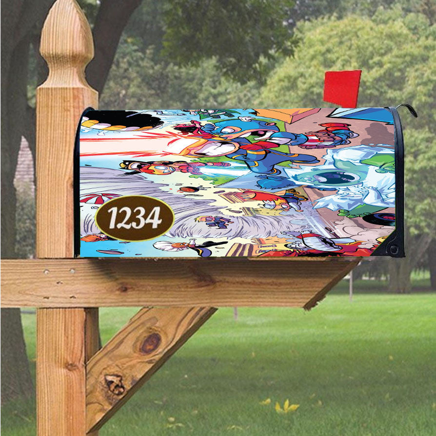 Wu Tang Clan Rap Hip Hop Music Collages Magnetic Mailbox Cover 18" X 21" Outdoor Decor