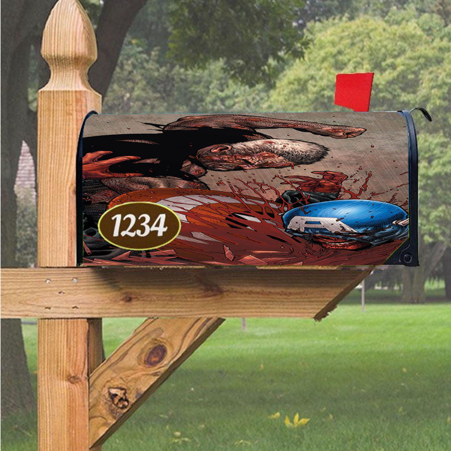 Wu Tang Clan Rap Hip Hop Music Collages Magnetic Mailbox Cover 18" X 21" Outdoor Decor