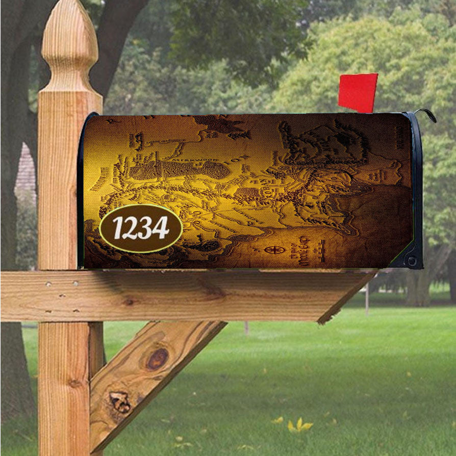 Wu Tang Clan Rap Hip Hop Music Collages Magnetic Mailbox Cover 18" X 21" Outdoor Decor