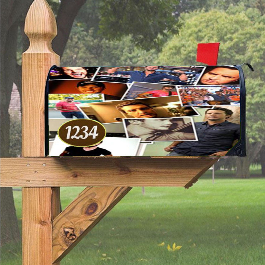 Wu Tang Clan Rap Hip Hop Music Collages Magnetic Mailbox Cover 18" X 21" Outdoor Decor