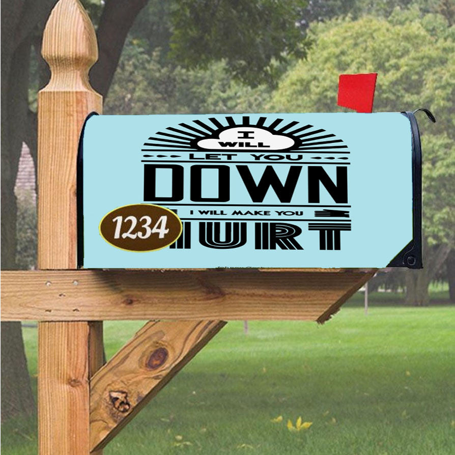 Wu Tang Clan Rap Hip Hop Music Collages Magnetic Mailbox Cover 18" X 21" Outdoor Decor