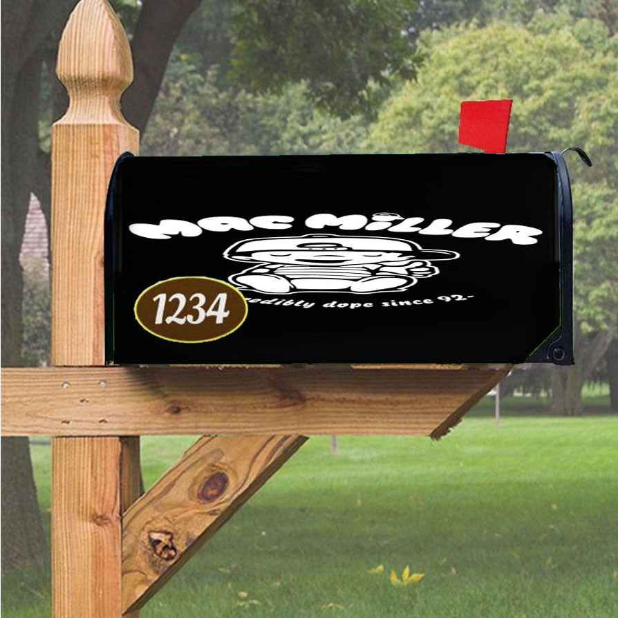 Wu Tang Clan Rap Hip Hop Music Collages Magnetic Mailbox Cover 18" X 21" Outdoor Decor