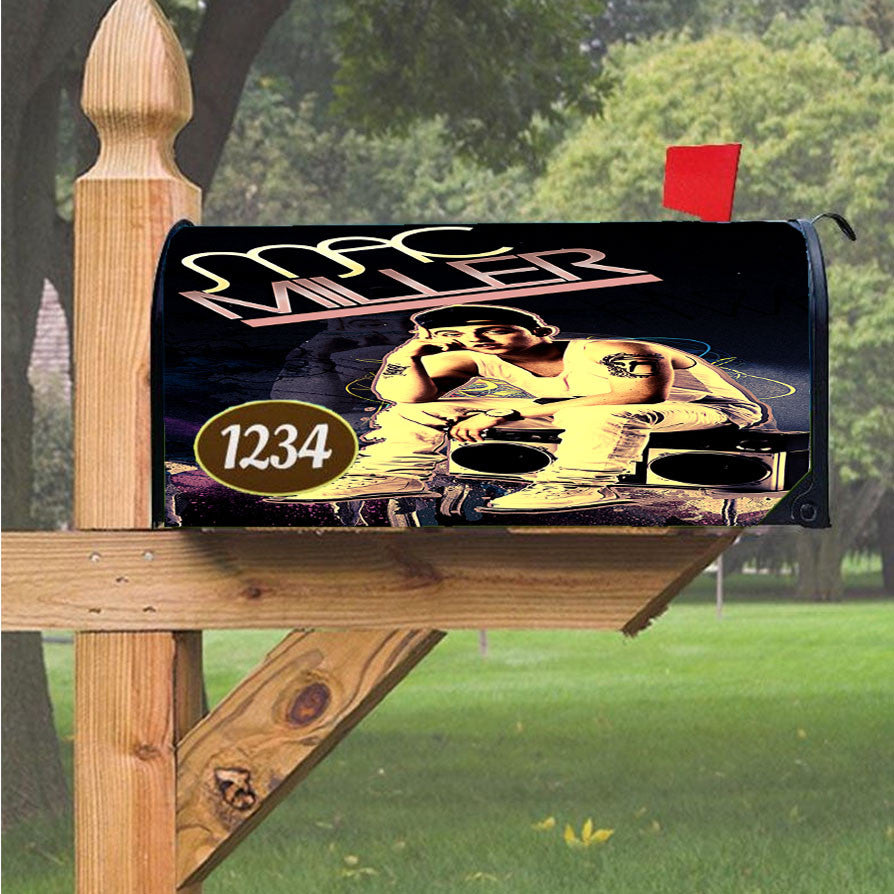 Wu Tang Clan Rap Hip Hop Music Collages Magnetic Mailbox Cover 18" X 21" Outdoor Decor