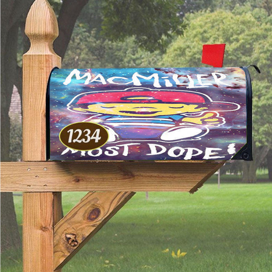 Wu Tang Clan Rap Hip Hop Music Collages Magnetic Mailbox Cover 18" X 21" Outdoor Decor