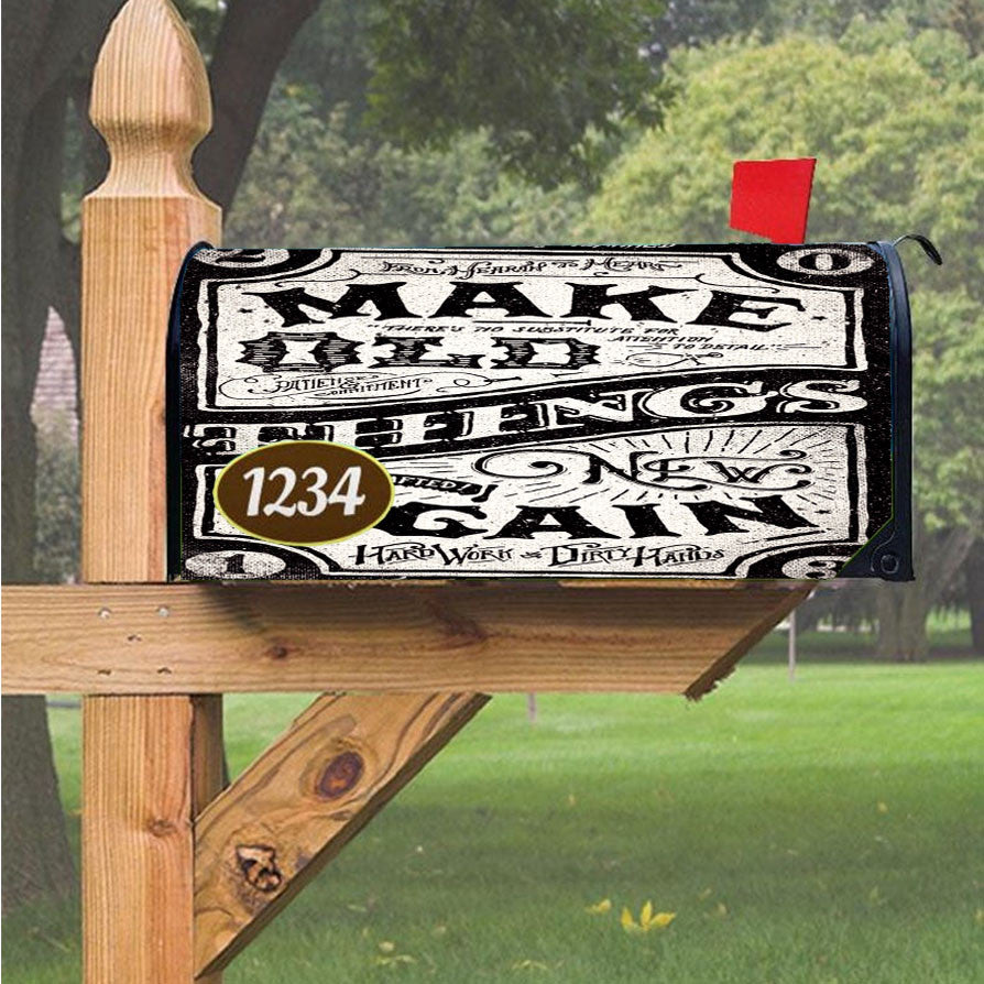 Wu Tang Clan Rap Hip Hop Music Collages Magnetic Mailbox Cover 18" X 21" Outdoor Decor