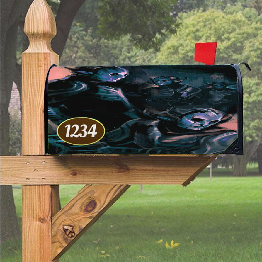 Wu Tang Clan Rap Hip Hop Music Collages Magnetic Mailbox Cover 18" X 21" Outdoor Decor