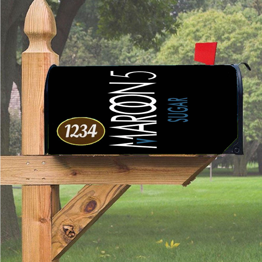 Wu Tang Clan Rap Hip Hop Music Collages Magnetic Mailbox Cover 18" X 21" Outdoor Decor