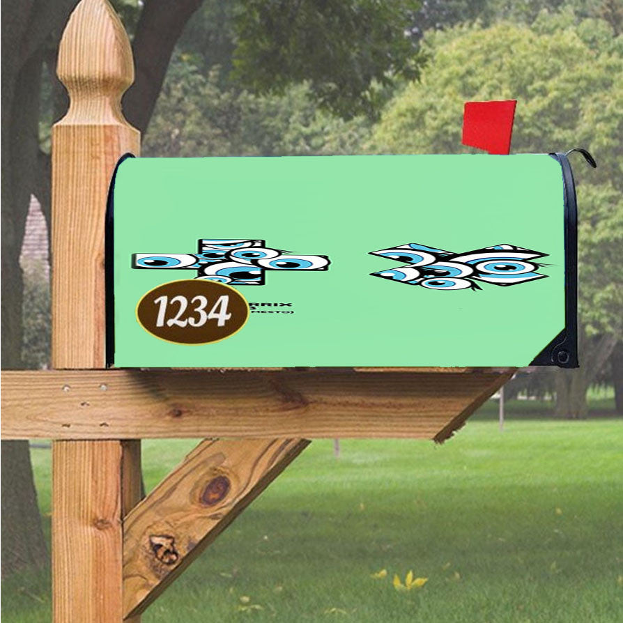 Wu Tang Clan Rap Hip Hop Music Collages Magnetic Mailbox Cover 18" X 21" Outdoor Decor