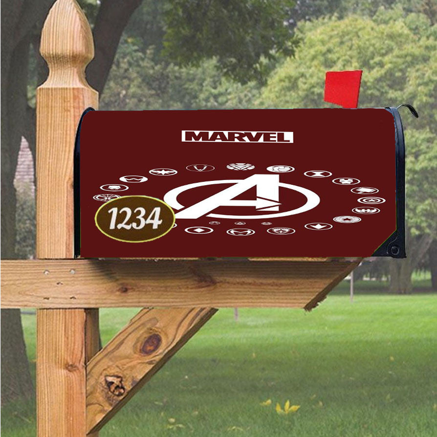 Wu Tang Clan Rap Hip Hop Music Collages Magnetic Mailbox Cover 18" X 21" Outdoor Decor