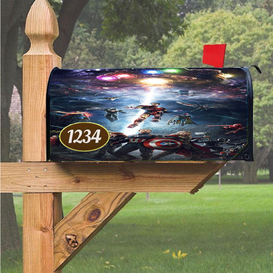 Wu Tang Clan Rap Hip Hop Music Collages Magnetic Mailbox Cover 18" X 21" Outdoor Decor