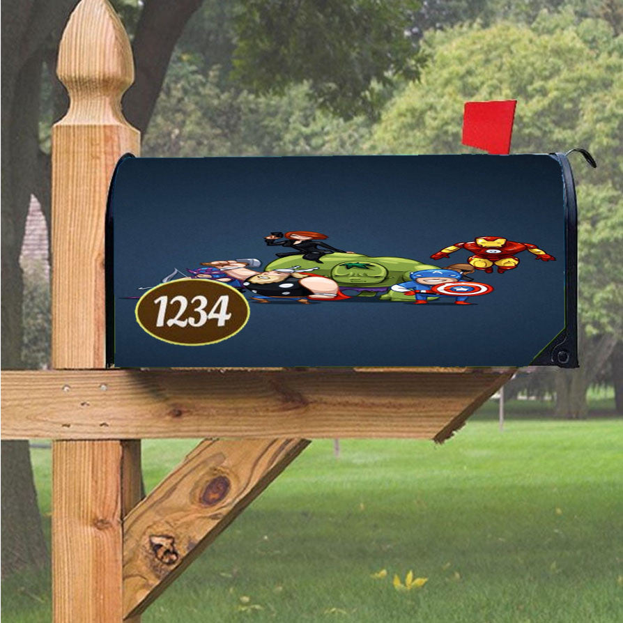 Wu Tang Clan Rap Hip Hop Music Collages Magnetic Mailbox Cover 18" X 21" Outdoor Decor