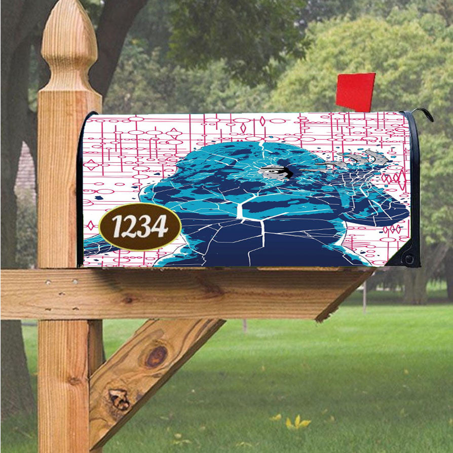Wu Tang Clan Rap Hip Hop Music Collages Magnetic Mailbox Cover 18" X 21" Outdoor Decor