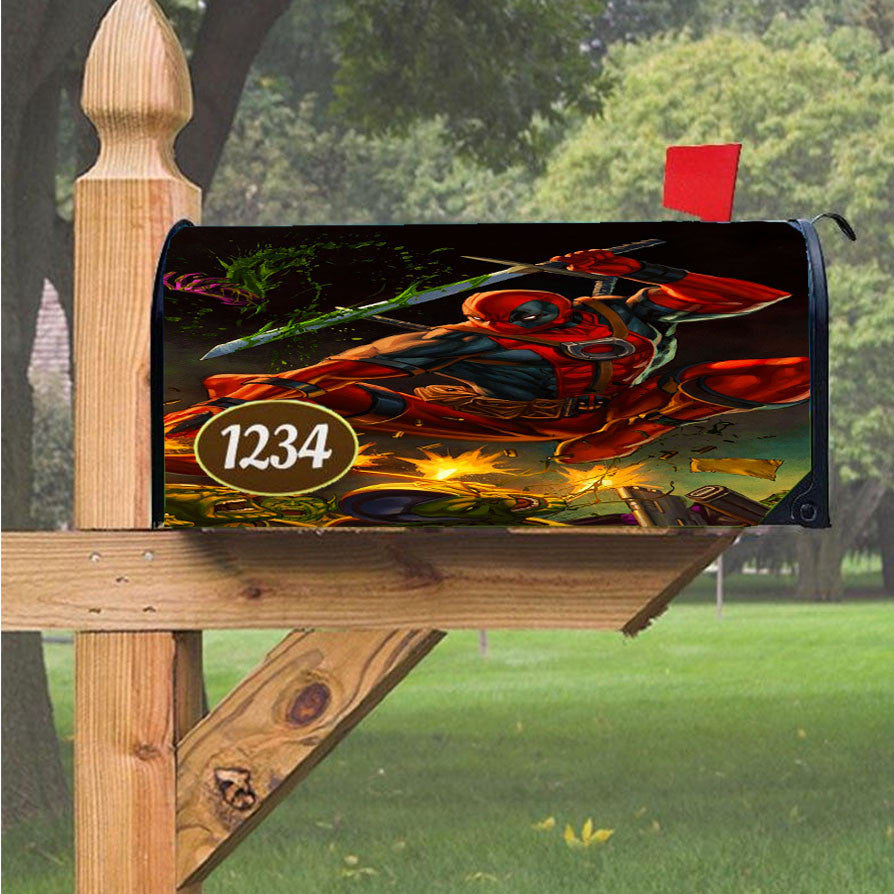Wu Tang Clan Rap Hip Hop Music Collages Magnetic Mailbox Cover 18" X 21" Outdoor Decor
