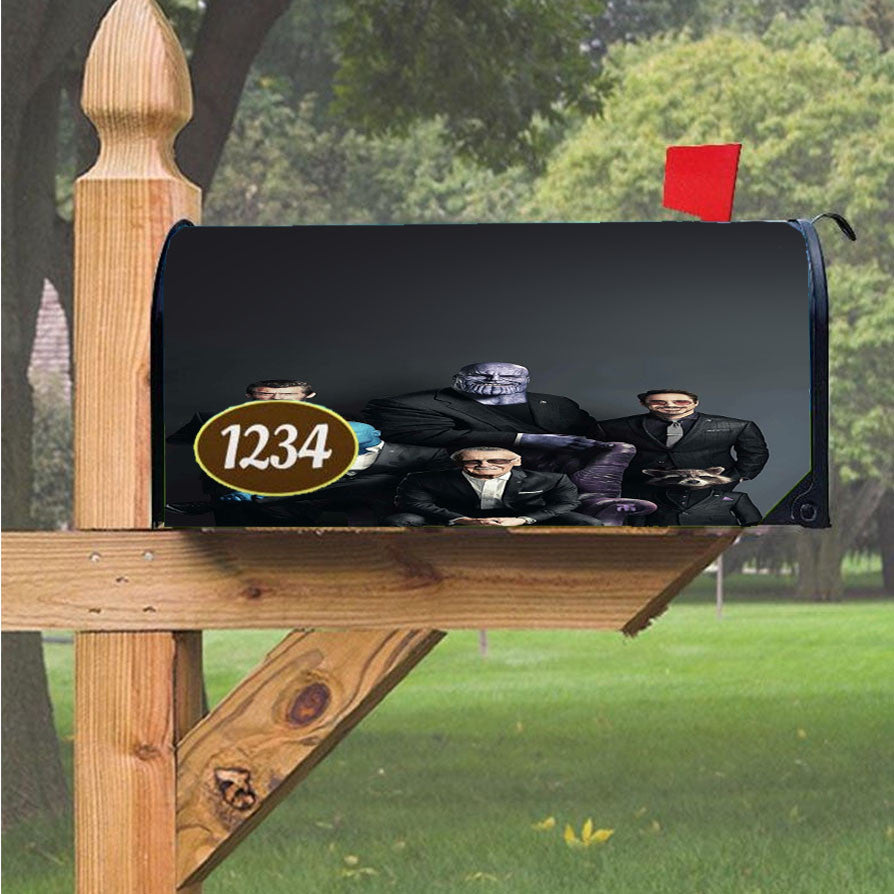 Wu Tang Clan Rap Hip Hop Music Collages Magnetic Mailbox Cover 18" X 21" Outdoor Decor