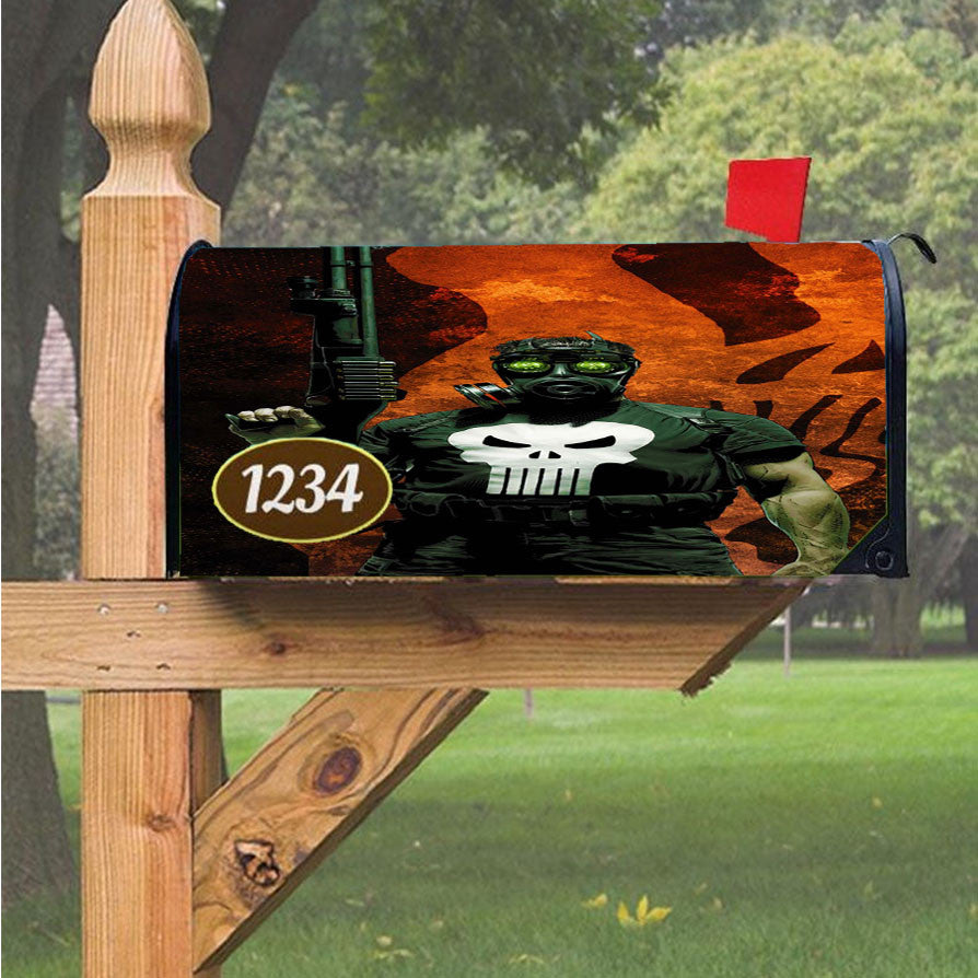 Wu Tang Clan Rap Hip Hop Music Collages Magnetic Mailbox Cover 18" X 21" Outdoor Decor
