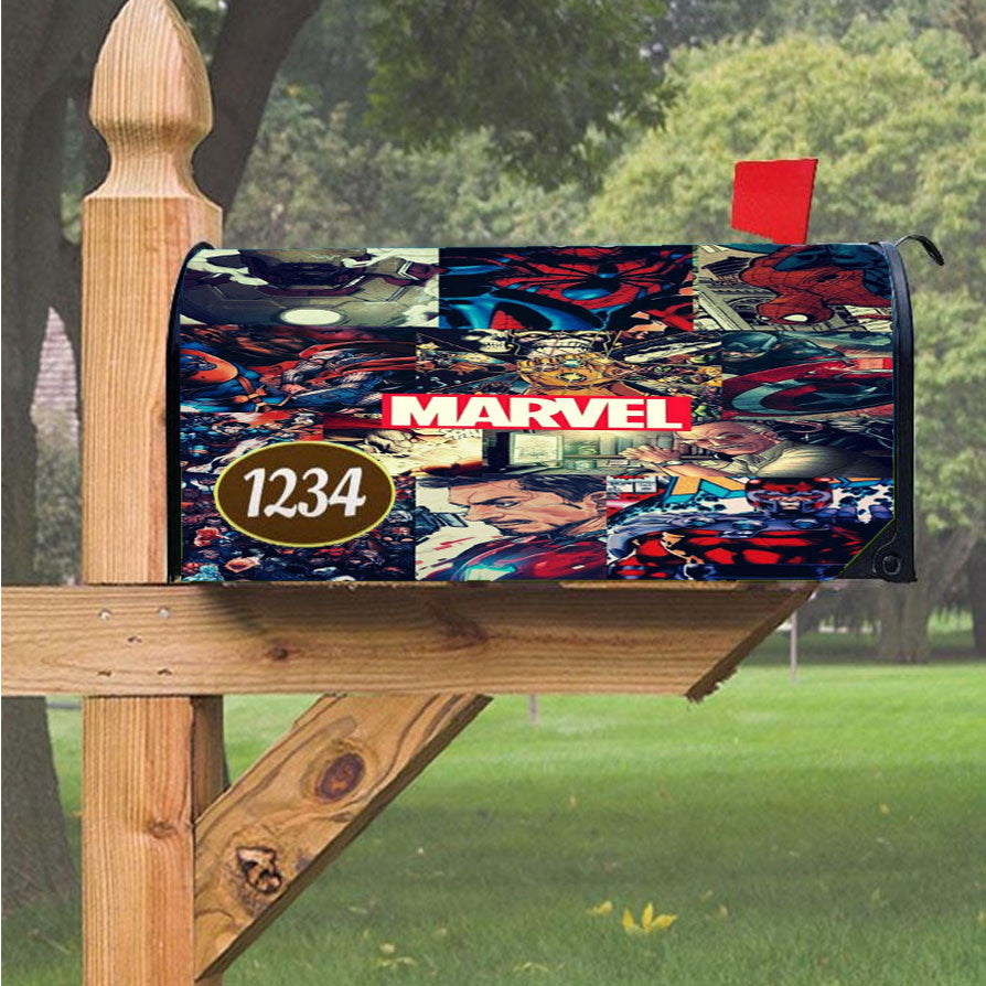 Wu Tang Clan Rap Hip Hop Music Collages Magnetic Mailbox Cover 18" X 21" Outdoor Decor