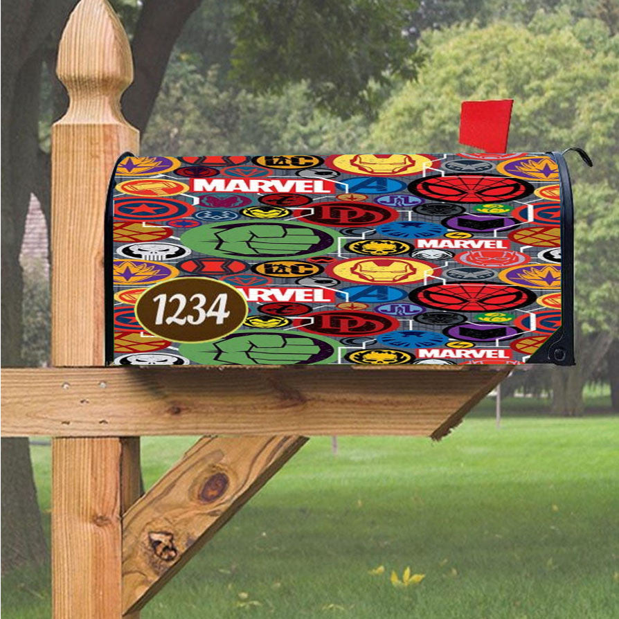 Wu Tang Clan Rap Hip Hop Music Collages Magnetic Mailbox Cover 18" X 21" Outdoor Decor