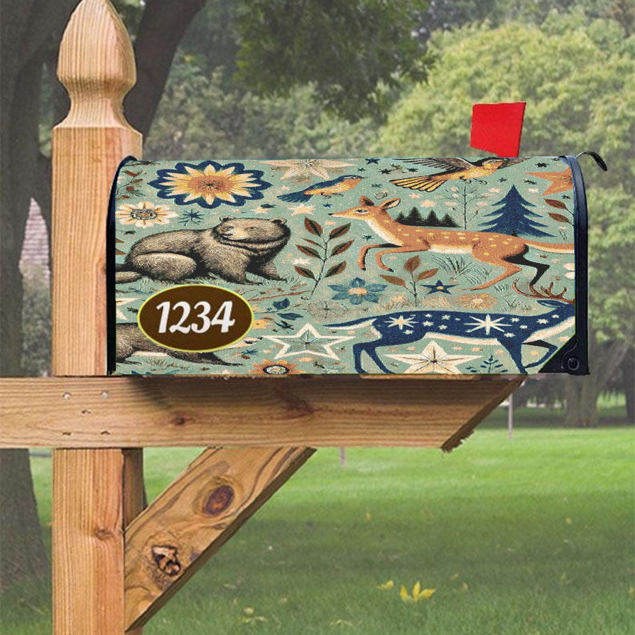 Wu Tang Clan Rap Hip Hop Music Collages Magnetic Mailbox Cover 18" X 21" Outdoor Decor