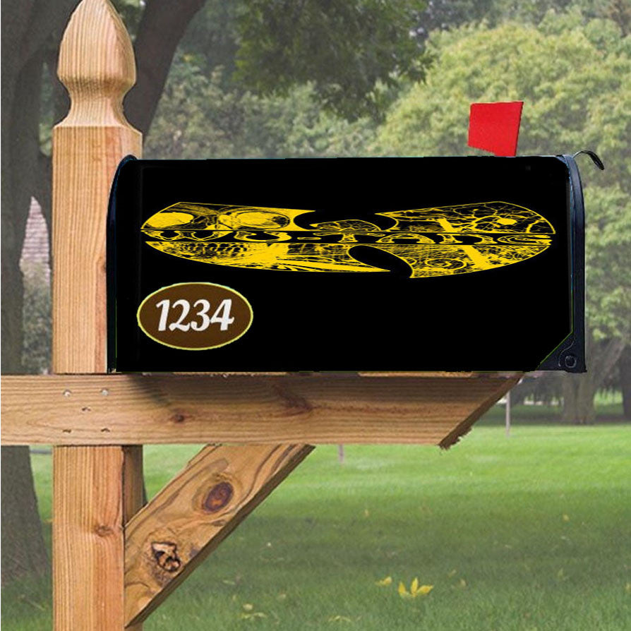 Wu Tang Clan Rap Hip Hop Music Collages Magnetic Mailbox Cover 18" X 21" Outdoor Decor