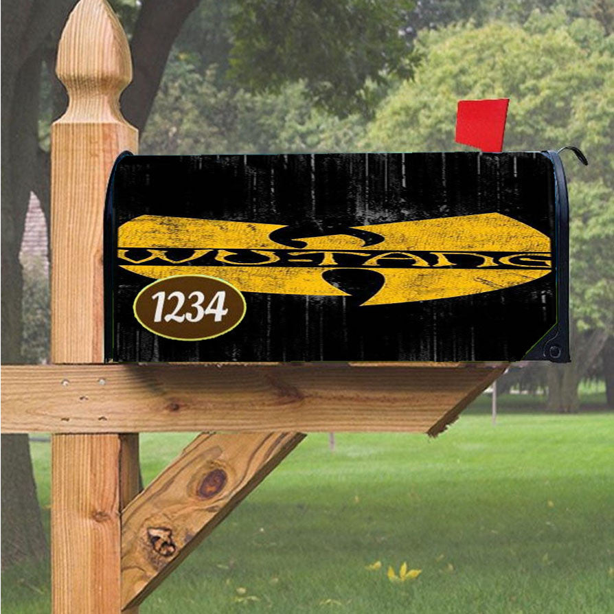 Wu Tang Clan Rap Hip Hop Music Collages Magnetic Mailbox Cover 18" X 21" Outdoor Decor