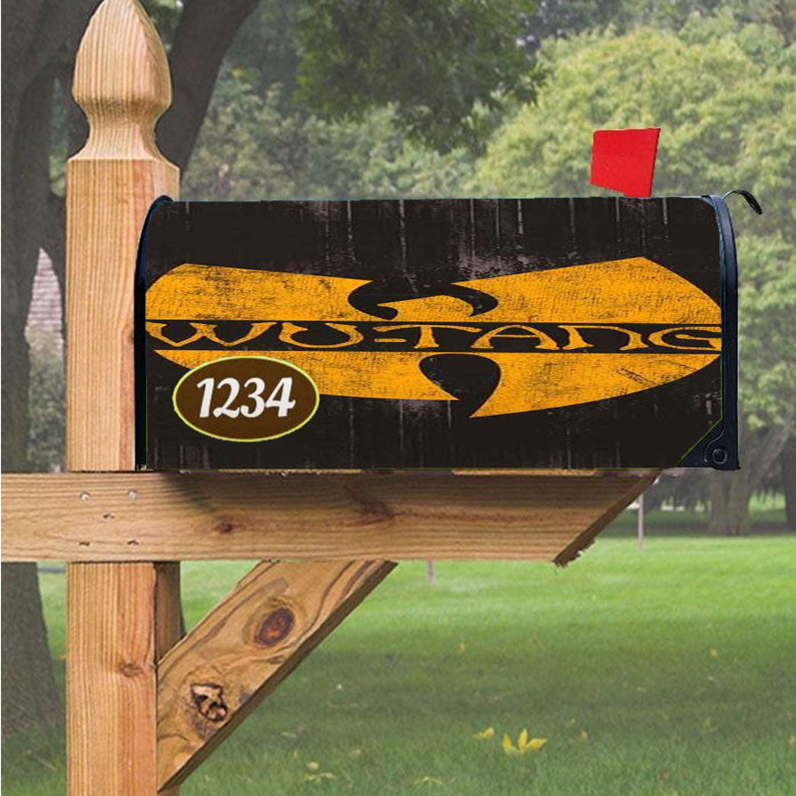 Wu Tang Clan Rap Hip Hop Music Collages Magnetic Mailbox Cover 18" X 21" Outdoor Decor