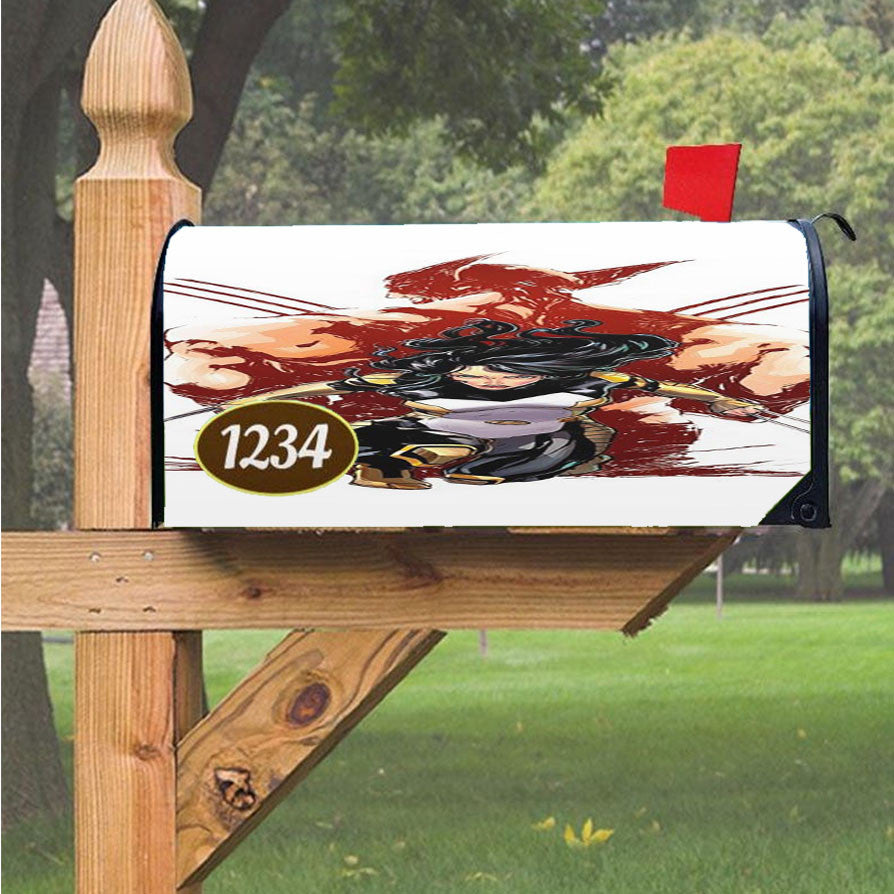 Wu Tang Clan Rap Hip Hop Music Collages Magnetic Mailbox Cover 18" X 21" Outdoor Decor