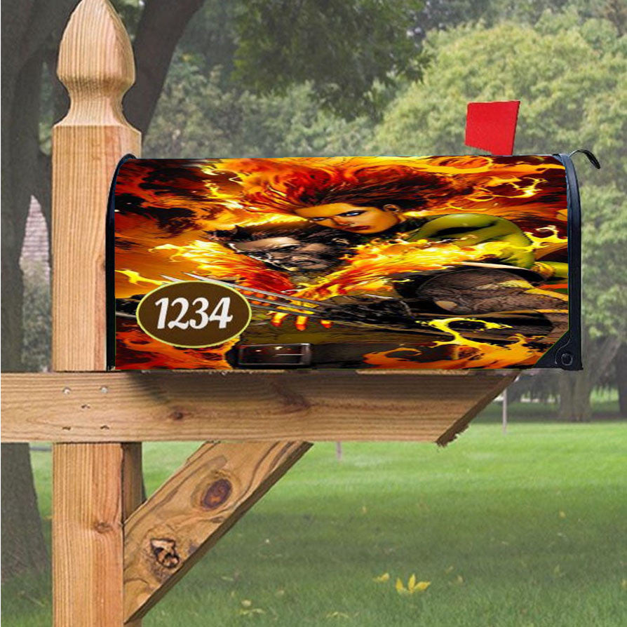 Wu Tang Clan Rap Hip Hop Music Collages Magnetic Mailbox Cover 18" X 21" Outdoor Decor