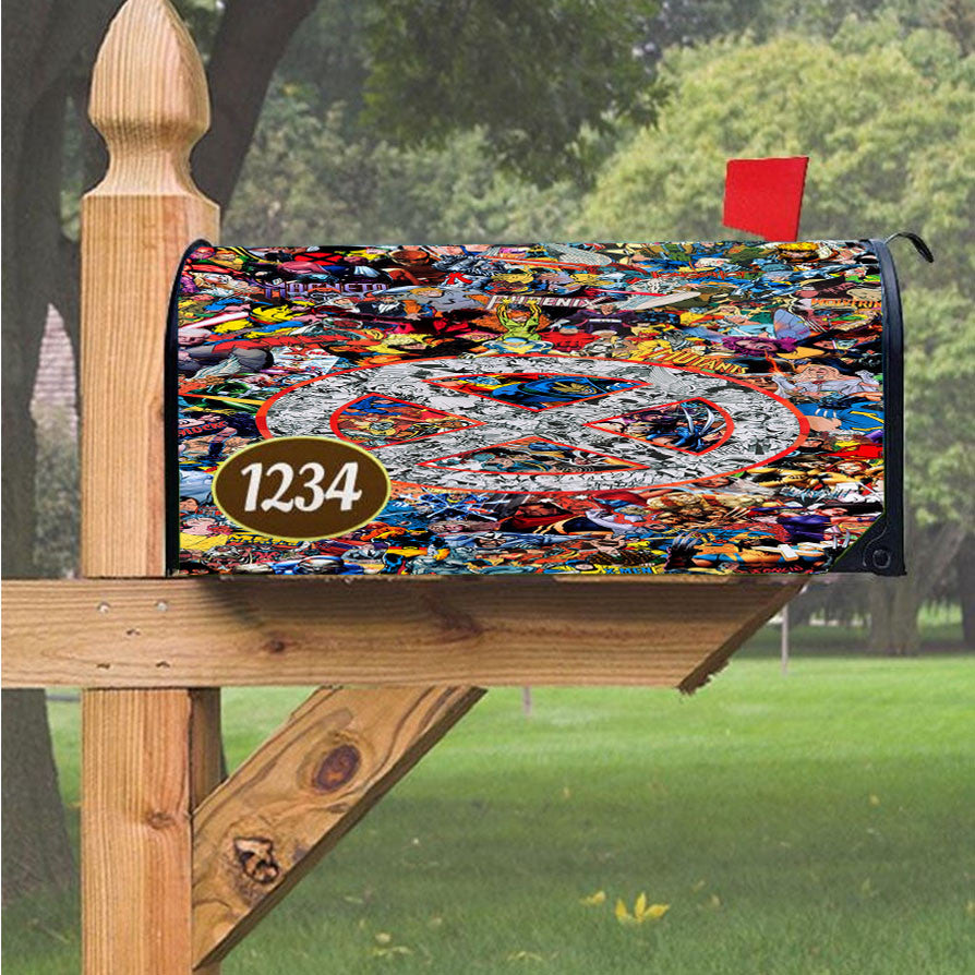 Wu Tang Clan Rap Hip Hop Music Collages Magnetic Mailbox Cover 18" X 21" Outdoor Decor