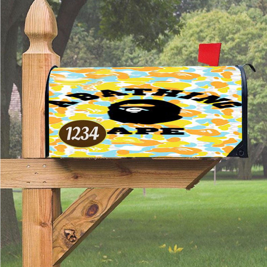 Wu Tang Clan Rap Hip Hop Music Collages Magnetic Mailbox Cover 18" X 21" Outdoor Decor