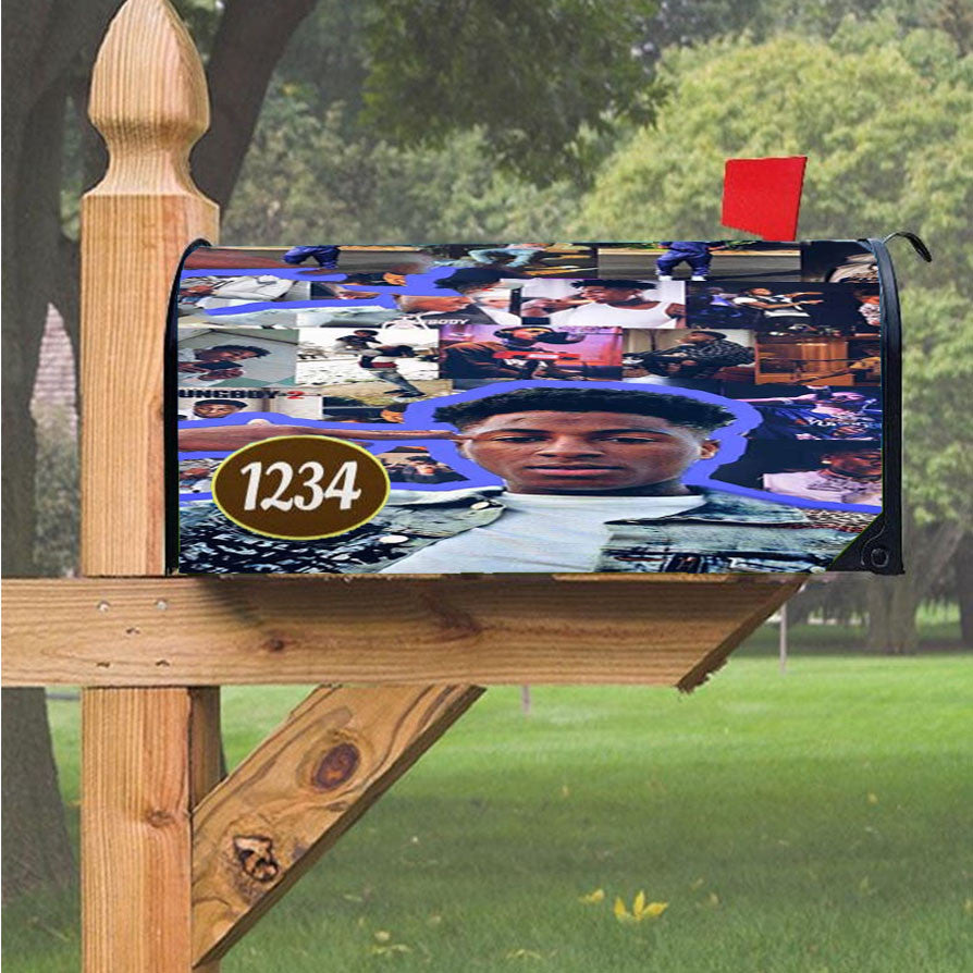 Wu Tang Clan Rap Hip Hop Music Collages Magnetic Mailbox Cover 18" X 21" Outdoor Decor