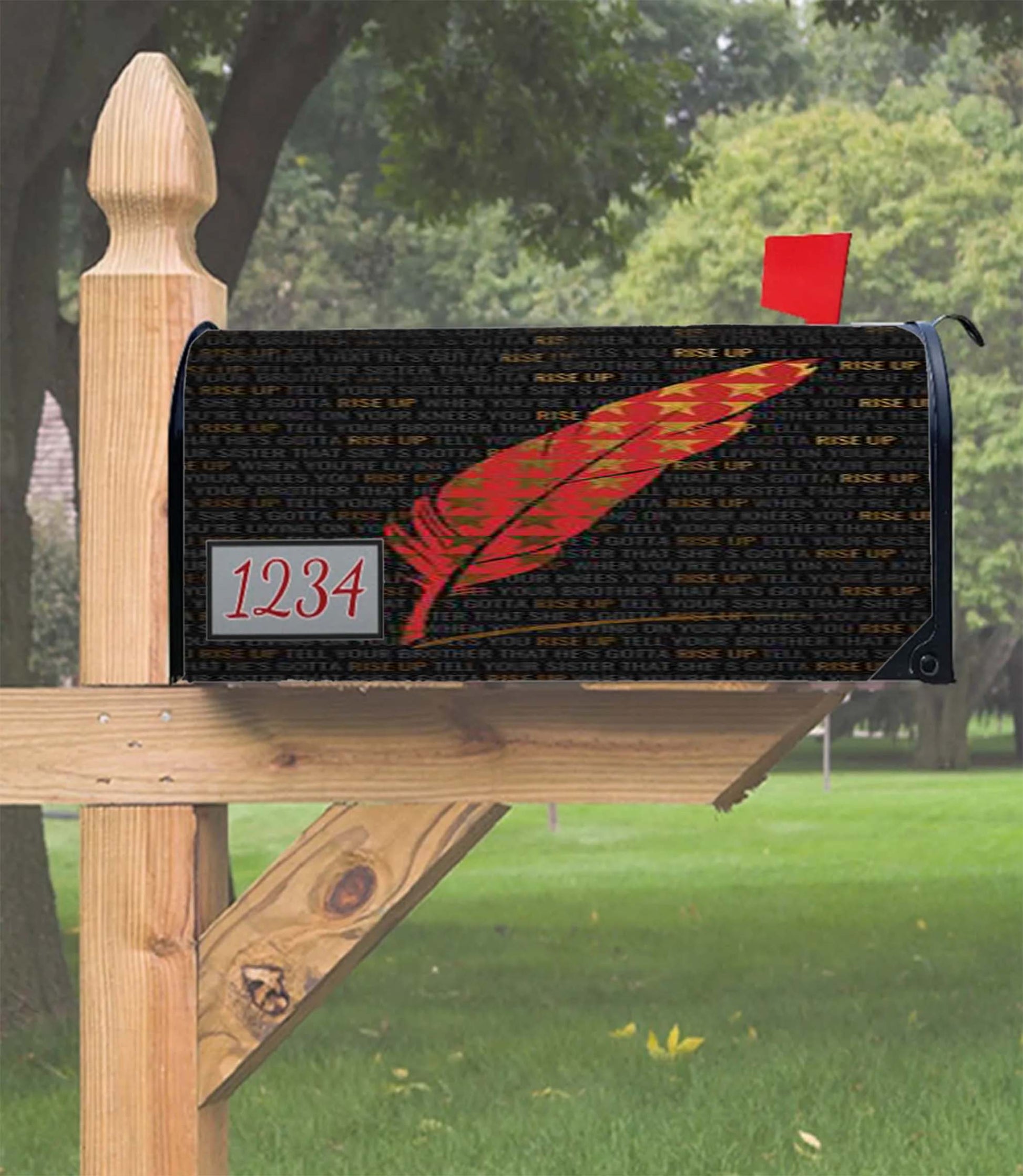 Hamilton Rise Up Mailbox Cover