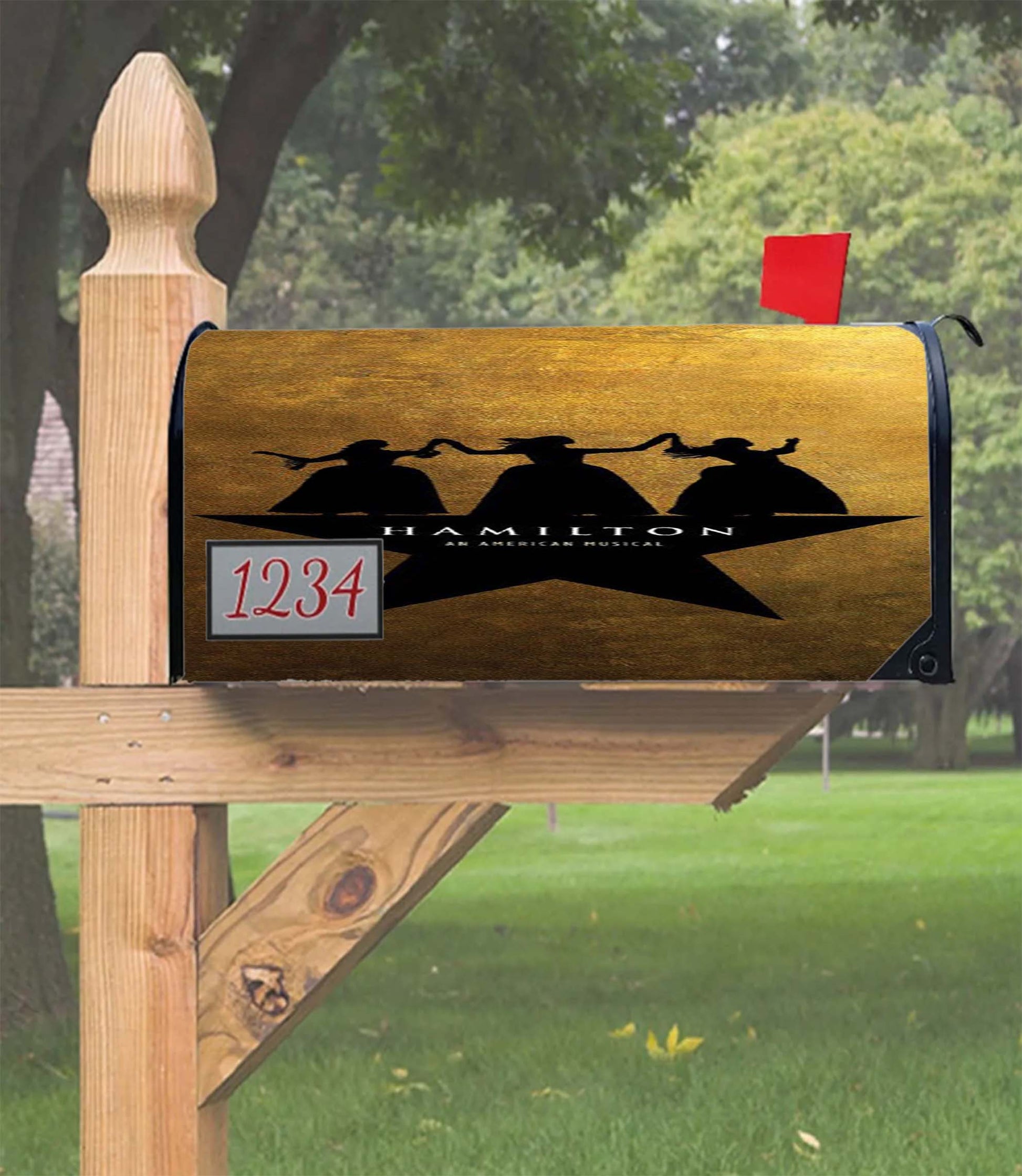 Hamilton Schuyler Sisters Musical Mailbox Cover