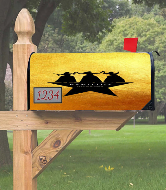 Hamilton Schuyler Sisters Mailbox Cover