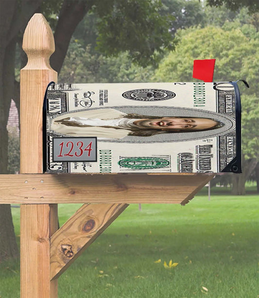 Hamilton The Ten Dollar Founding Father Mailbox Cover