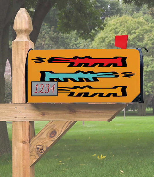 Haring Mailbox Cover