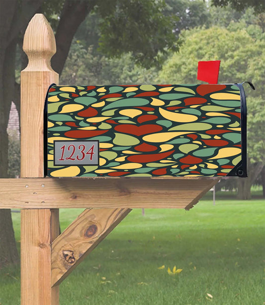 Heart Pattern Mailbox Cover