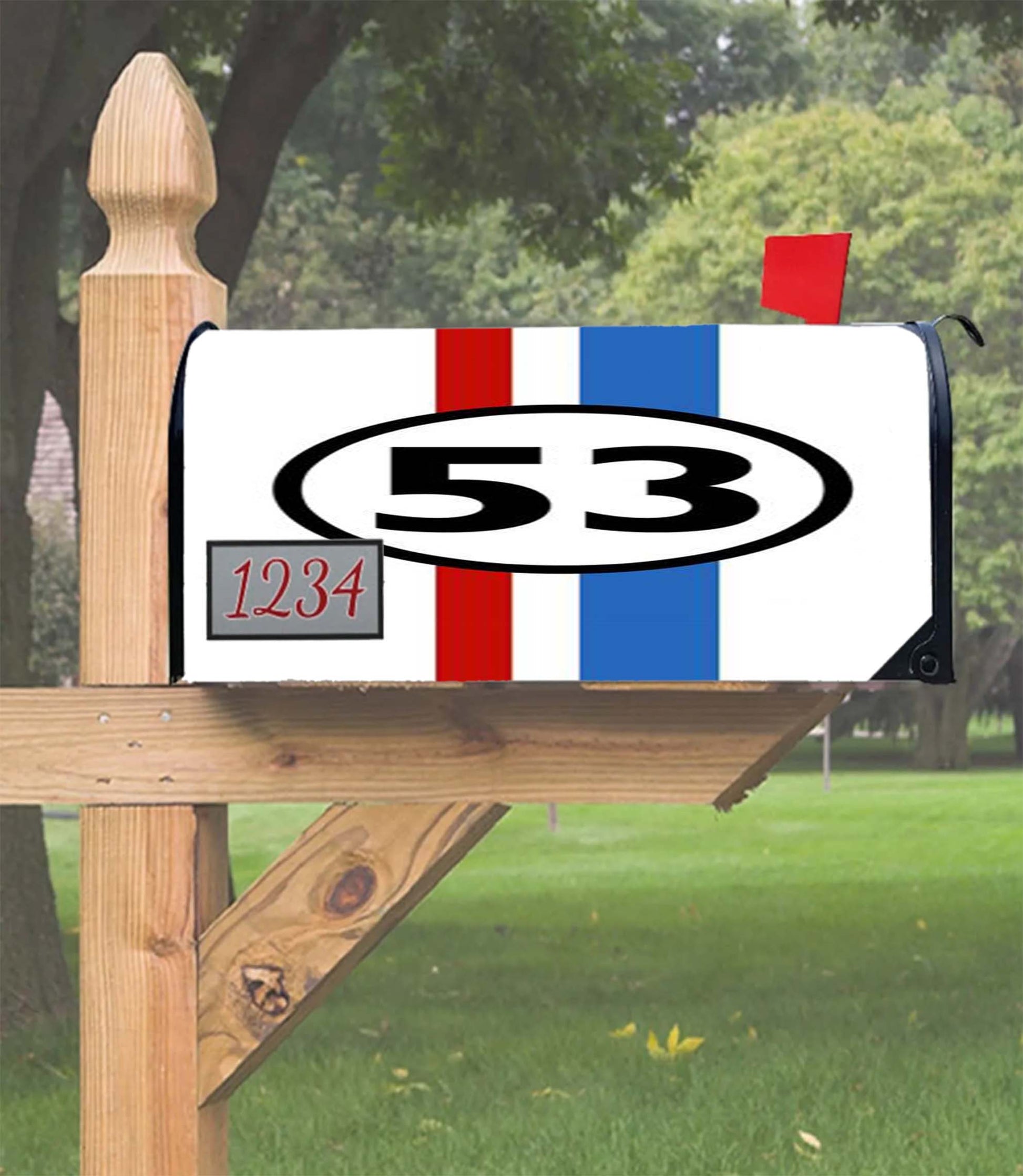 Herbie 53 Mailbox Cover