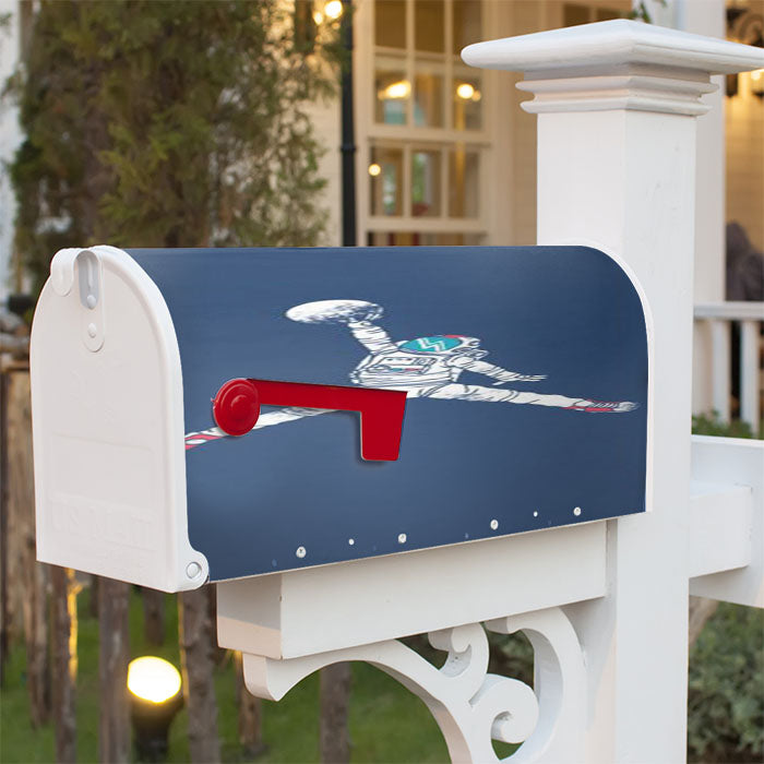 Air Jordan Astronaut Space Dunk Magnetic Mailbox Cover 18" X 21" Outdoor Decor
