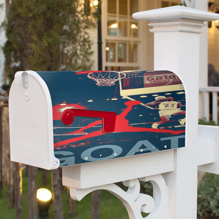 Air Jordan Wallpaper Magnetic Mailbox Cover 18" X 21" Outdoor Decor