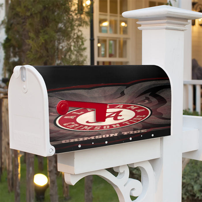 Alabama Crimson Tide 6 Magnetic Mailbox Cover 18" X 21" Outdoor Decor