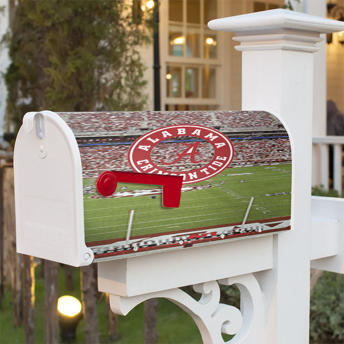 Alabama Crimson Tide Home Magnetic Mailbox Cover 18" X 21" Outdoor Decor