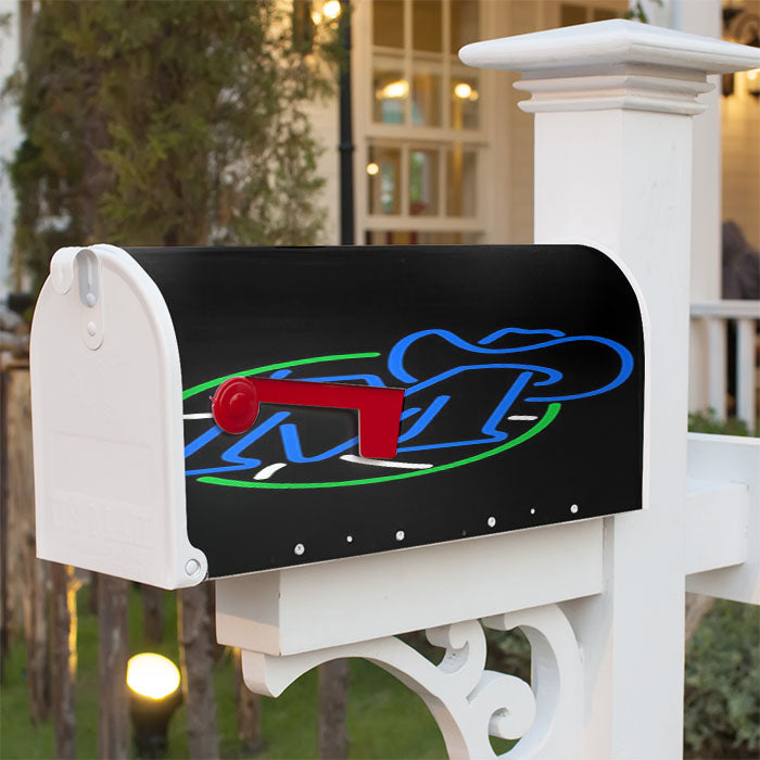 Alternate Dallas Mavericks Magnetic Mailbox Cover 18" X 21" Outdoor Decor