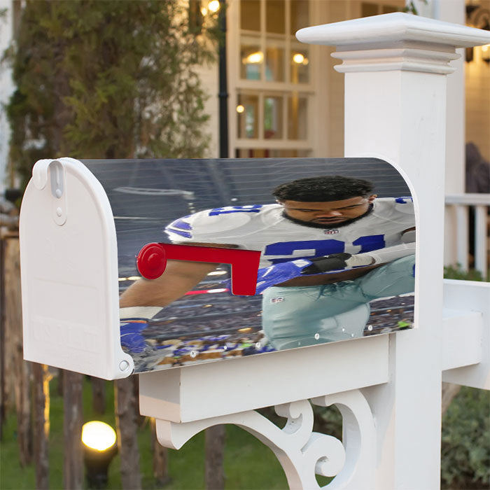 American Football Ezekiel Elliott Magnetic Mailbox Cover 18" X 21" Outdoor Decor