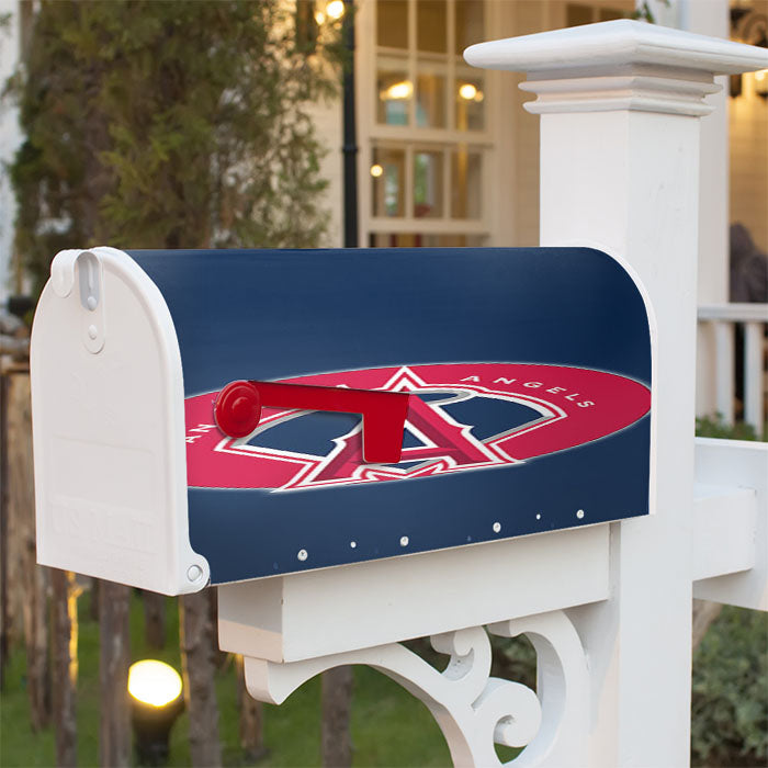 Anaheim Angels Magnetic Mailbox Cover 18" X 21" Outdoor Decor